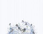 Carta Da Parati Branches - Inkiostro Bianco - immagine 2