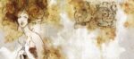 Carta Da Parati Capriccio - Inkiostro Bianco - immagine 2
