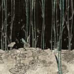 Carta Da Parati Bluemoon - Inkiostro Bianco - immagine 2