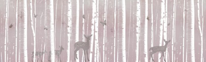 Carta Da Parati Hide And Seek - Inkiostro Bianco - immagine 3