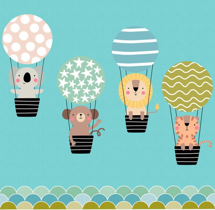 Carta Da Parati Learning to fly - Inkiostro Bianco - immagine 4