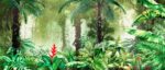 Carta Da Parati Mowgli - Inkiostro Bianco - immagine 3