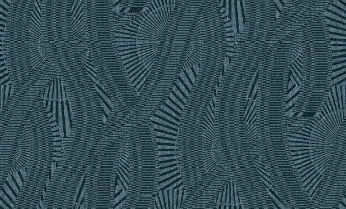 Carta Da Parati Optical wave - Inkiostro Bianco - immagine 4
