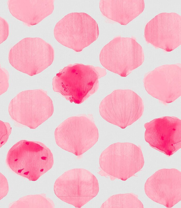Carta Da Parati Pink Powder - Inkiostro Bianco - immagine 3