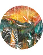 Tappeto Plastic-Forest 200x200cm WROSOI21 - Inkiostro Bianco