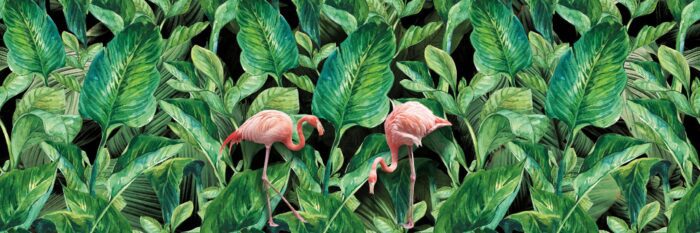 Carta Da Parati Rosè - Inkiostro Bianco - immagine 3