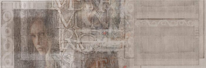 Carta Da Parati The Secret Unveiled - Inkiostro Bianco - immagine 3