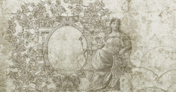 Carta Da Parati Vittoria - Inkiostro Bianco - immagine 3