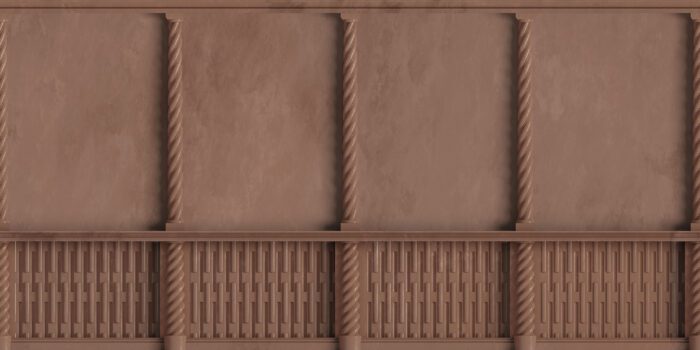 Aventina Wallpaper - Inkiostro Bianco - immagine 3